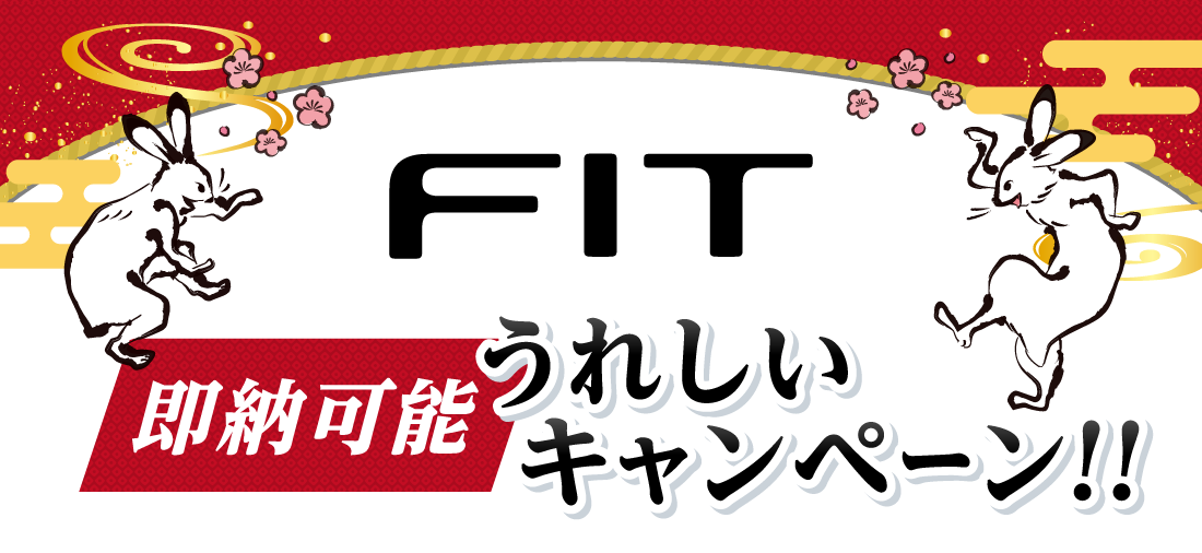 Fit即納可能うれしいキャンペーン!!